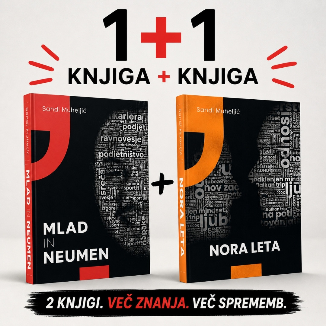 KOMPLET KNJIG: MLAD IN NEUMEN + NORA LETA
